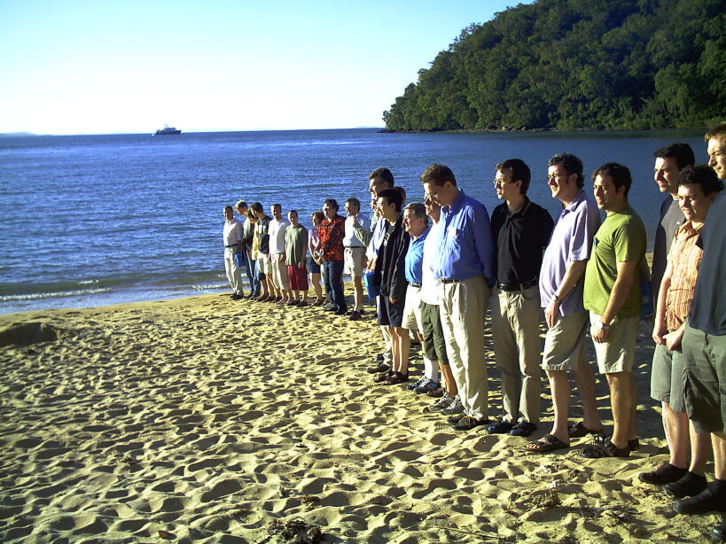Group photo at Guttmannfest, Dunk Island.